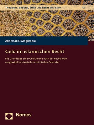 cover image of Geld im islamischen Recht
